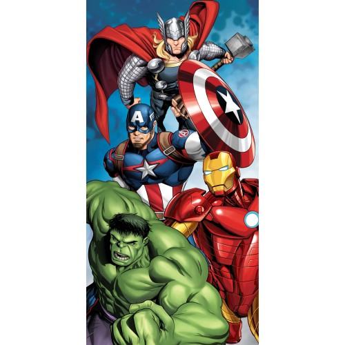 Avengers Power Bath Towel, Beach Towel 70x140cm