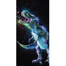 Dinosaur Neon bath towel, beach towel 70*140cm
