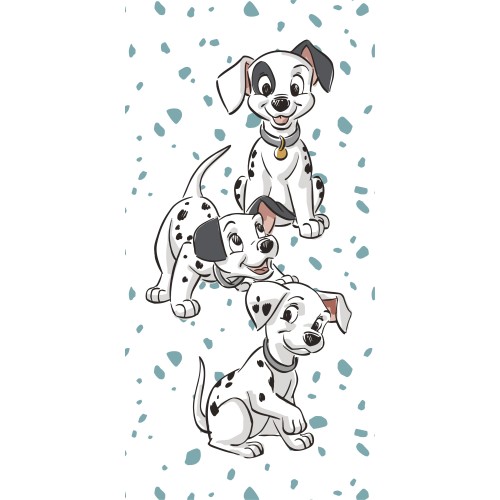 Disney 101 Dalmatians Play Bath Towel, Beach Towel 70x140cm