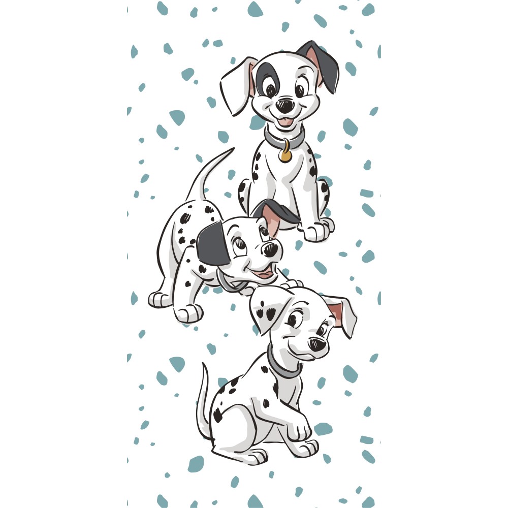 Disney 101 Dalmatians Play Bath Towel, Beach Towel 70x140cm