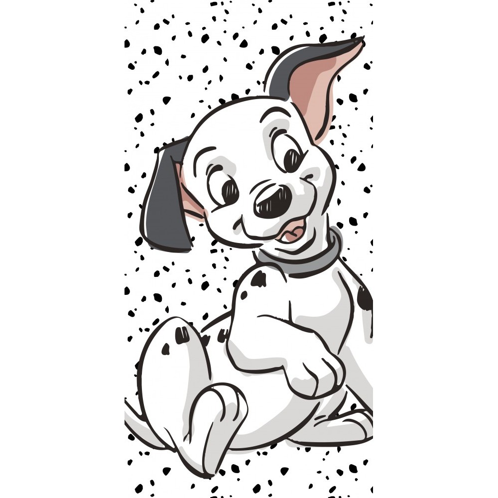 Disney 101 Dalmatians bath towel, beach towel 70*140cm