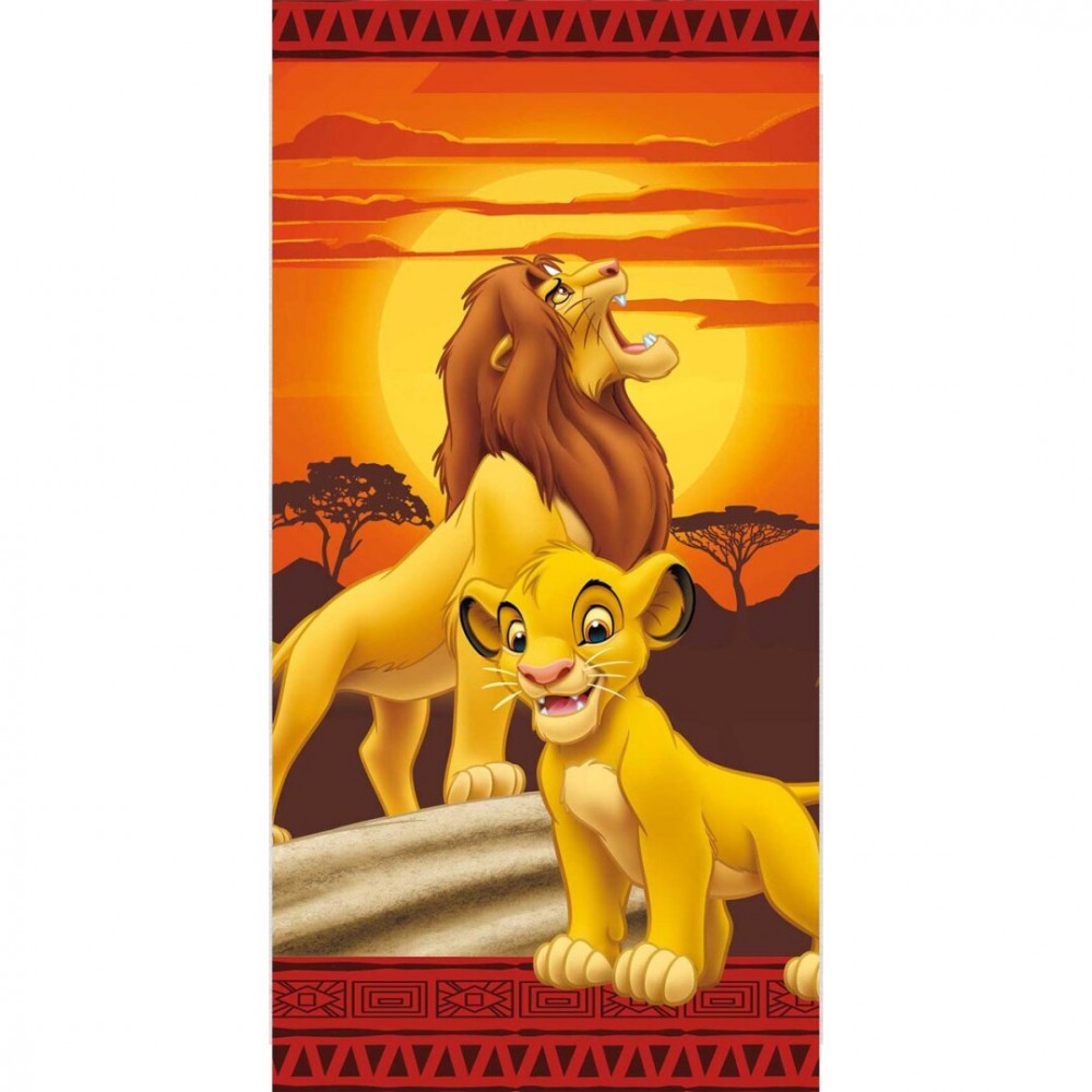 Disney The Lion King Father and Son Bath Towel, Beach Towel 70x140cm