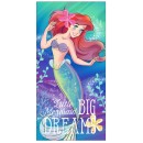 Disney Princess Ariel bath towel, beach towel 70*140cm (Fast Dry)
