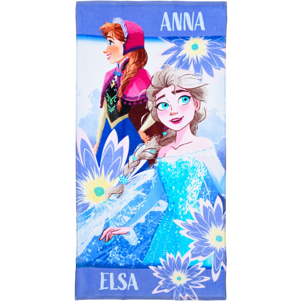 Disney Frozen Anna and Elsa bath towel, beach towel 70x140cm