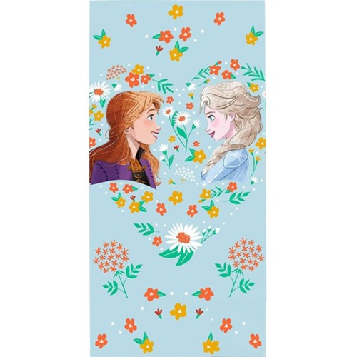 Disney Frozen Flower bath towel, beach towel 70x140cm