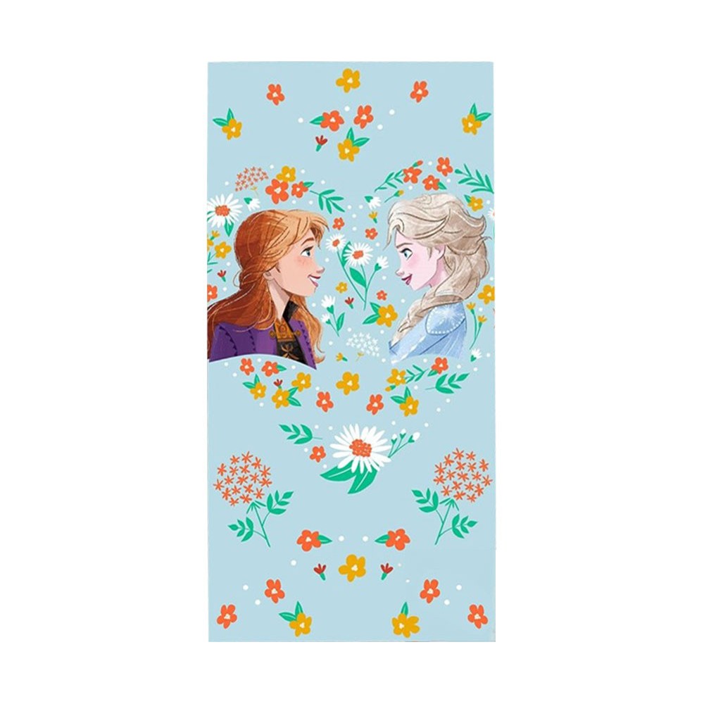 Disney Frozen Flower bath towel, beach towel 70x140cm