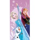 Disney Frozen Purple bath towel, beach towel 70x140 cm (Fast Dry)