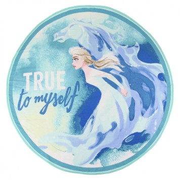 Disney Frozen shaped bath towel, beach towel 130 cm (Fast Dry)