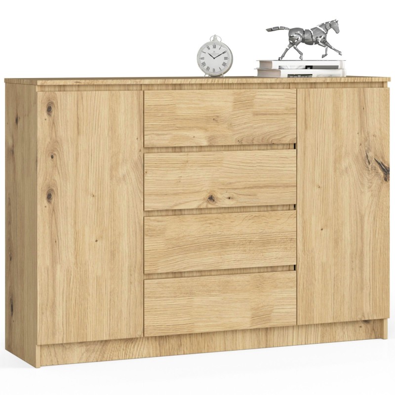 KOMODA K140 2D 4SZ CLP DĄB ARTISAN KOMODA K140 2D 4SZ CLP DĄB ARTISAN
