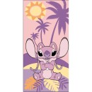 Disney Lilo and Stitch Paradise bath towel, beach towel 70x140cm (Fast Dry)