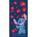 Disney Lilo and Stitch Flower Doodles Bath Towel, Beach Towel 70x140cm