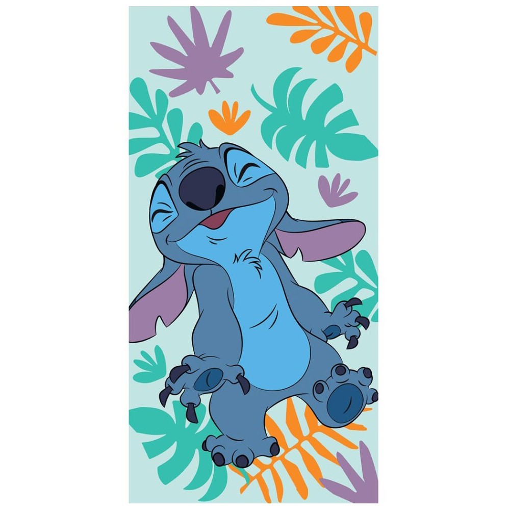 Disney Lilo and Stitch Fun Colores bath towel, beach towel 70x140cm