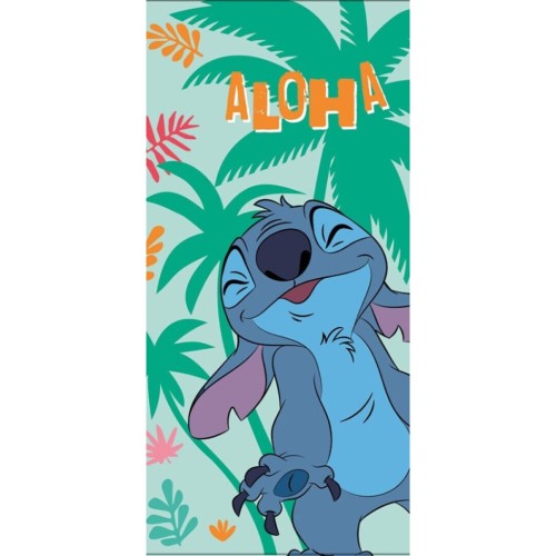 Disney Lilo and Stitch Fun bath towel, beach towel 70x140cm (Fast Dry)