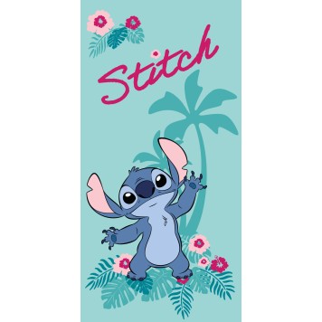 Disney Lilo and Stitch Hawaii bath towel, beach towel 70x140cm (Fast Dry)