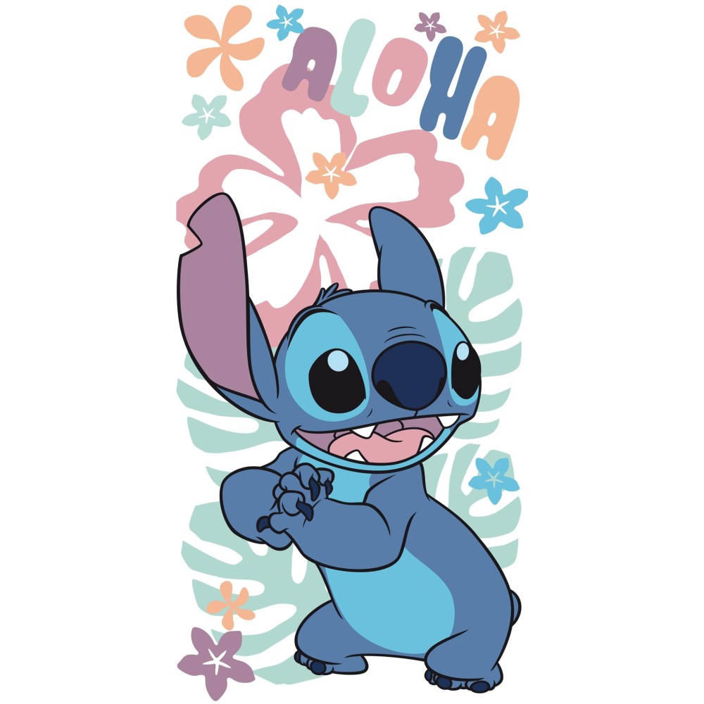Disney Lilo and Stitch Hawaiian Harmony bath towel, beach towel 70x140cm