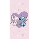 Disney Lilo and Stitch Love Bath Towel, Beach Towel 70x140cm