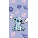 Disney Lilo and Stitch Purple bath towel, beach towel 70*140cm