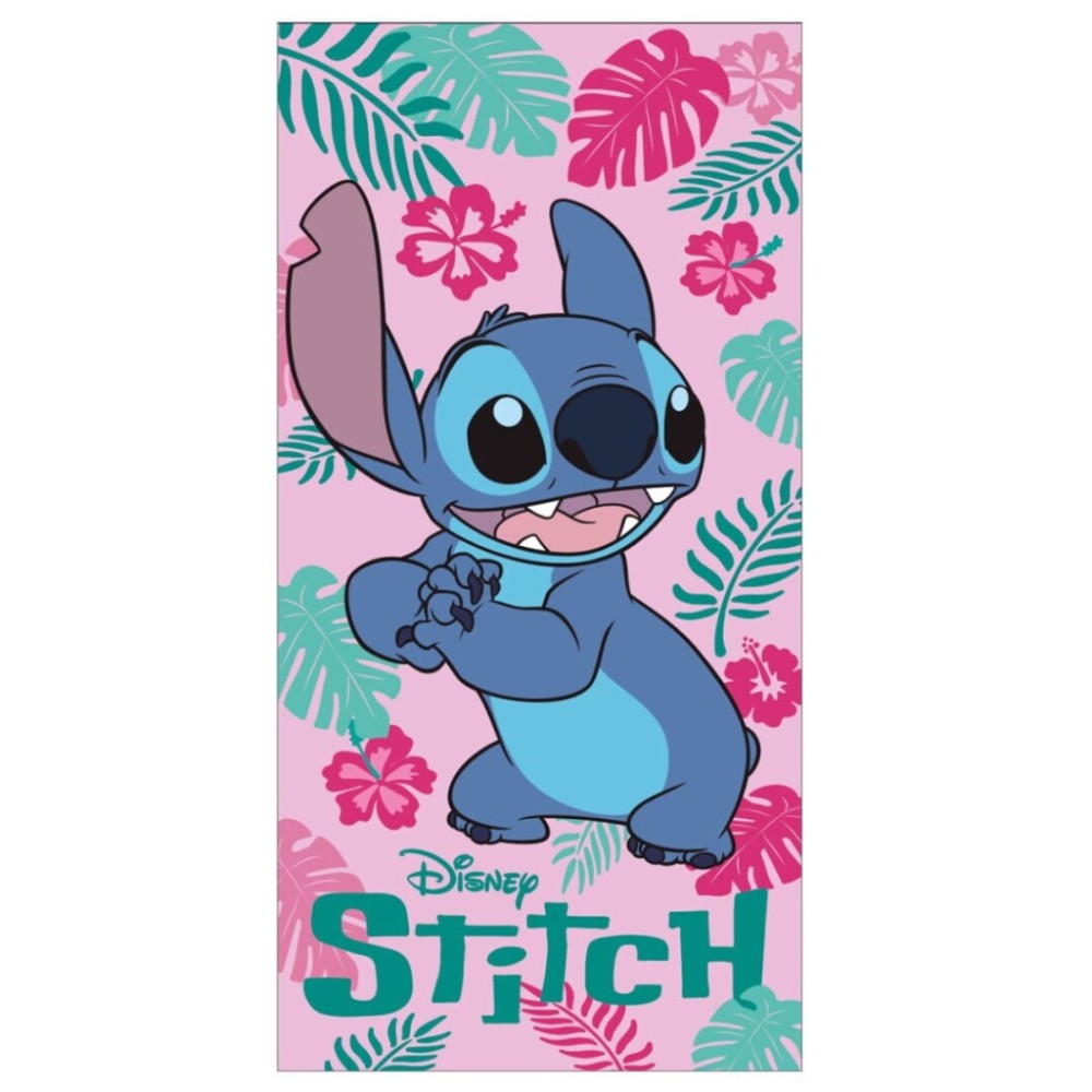 Disney Lilo and Stitch bath towel, beach towel 70x140cm (Fast Dry)