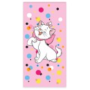 Disney Marie Bubbles bath towel, beach towel 60x120cm