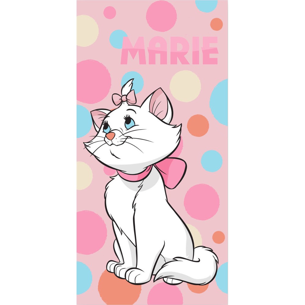 Disney Marie Bubble cat bath towel, beach towel 70x140cm