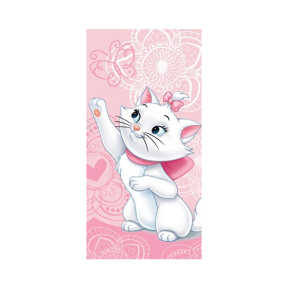 Disney Marie Tapping bath towel, beach towel 70x140cm