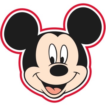 Disney Mickey  shape bath towel, beach towel 122*130 cm (Fast Dry)