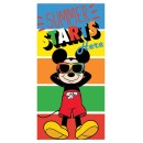 Disney Mickey  Starts bath towel, beach towel 70x137 cm (Fast Dry)