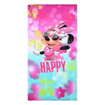 Disney Minnie  bath towel, beach towel 70x140cm (Fast Dry)