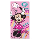 Disney Minnie  Hearts Bath Towel, Beach Towel 70x137 cm (Fast Dry)