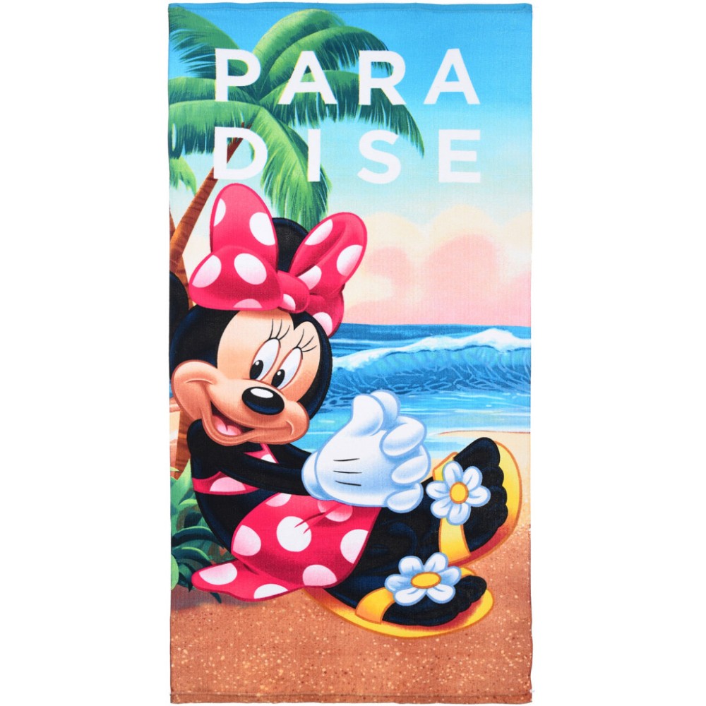 Disney Minnie  Paradise bath towel, beach towel 70x140cm (Fast Dry)