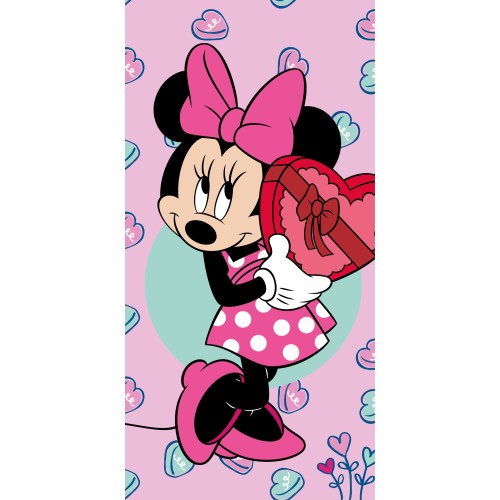 Disney Minnie  Sweets bath towel, beach towel 70x140cm