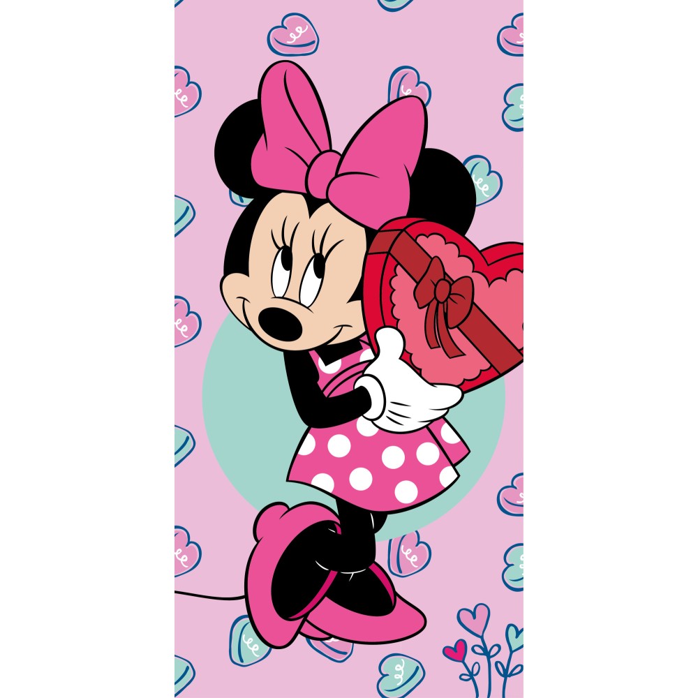 Disney Minnie  Sweets bath towel, beach towel 70x140cm