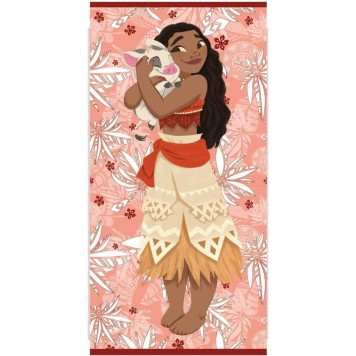 Disney Vaiana Pua bath towel, beach towel 70x140cm (Fast Dry)