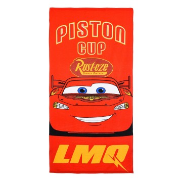 Disney Cars bath towel, beach towel 70x140cm (Fast Dry)