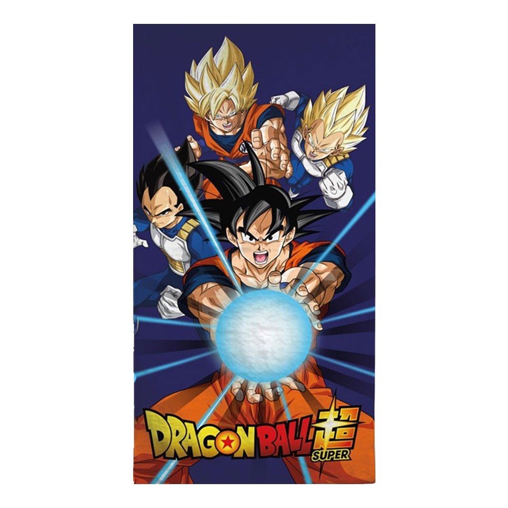 Dragon Ball Kamehameha bath towel, beach towel 70x140cm (Fast Dry)