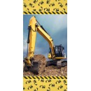 Construction bath towel, beach towel 70*140cm