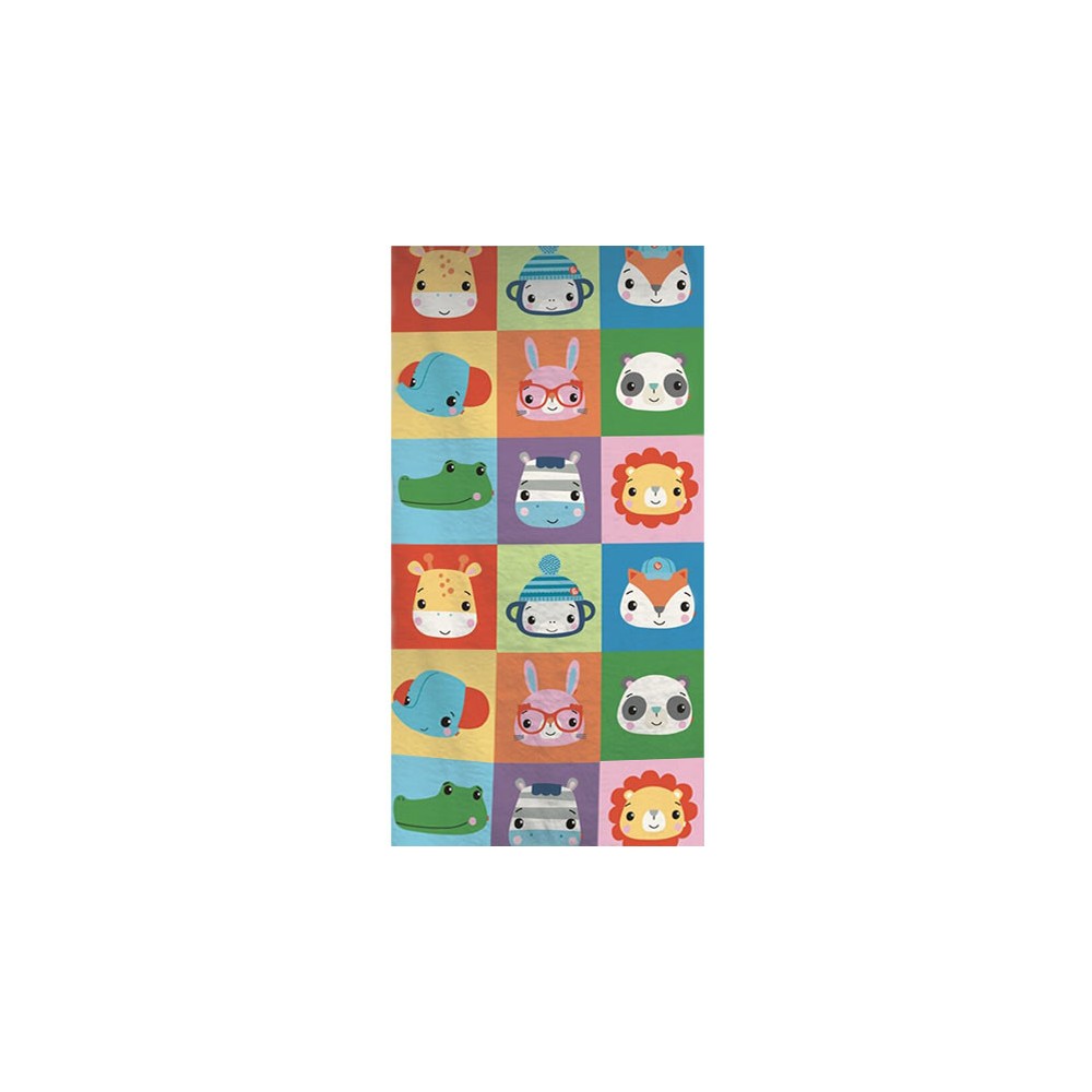 Fisher-Price Animals bath towel, beach towel 70x140cm