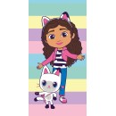 Gabby's Dollhouse Colors bath towel, beach towel 70x140cm