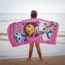 Gabby's Dollhouse Pink towel, gym bag, baseball cap set