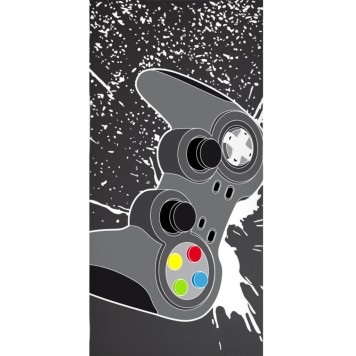 Gamer Console bath towel, beach towel 70x140cm