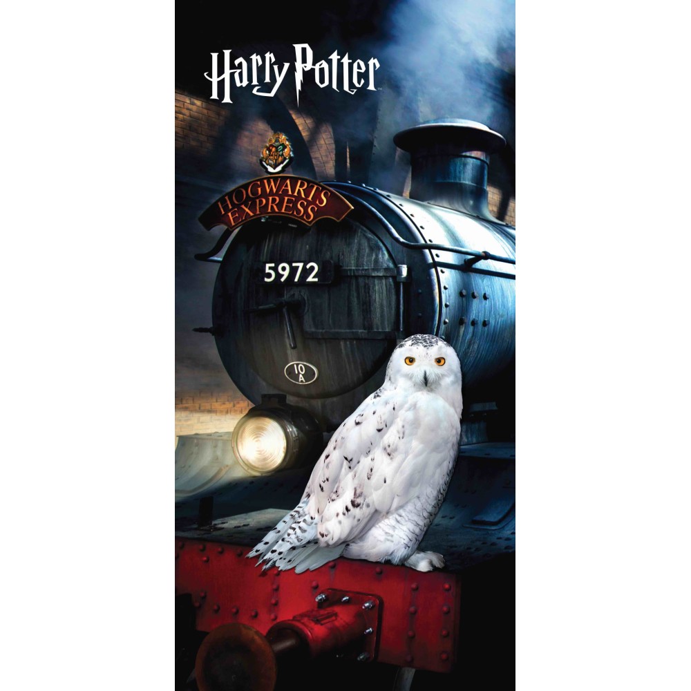 Harry Potter Hedwig bath towel, beach towel 70x140cm