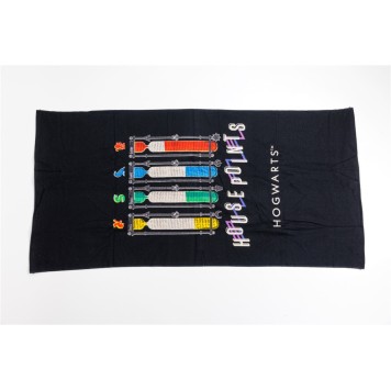 Harry Potter Housepoints Bath Towel, Beach Towel 70x140cm (Fast Dry)
