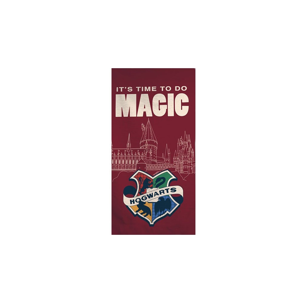 Harry Potter Magic Bath Towel, Beach Towel 70x140cm