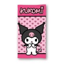 Hello Kitty Kuromi Pink bath towel, beach towel 70x140cm (Fast Dry)