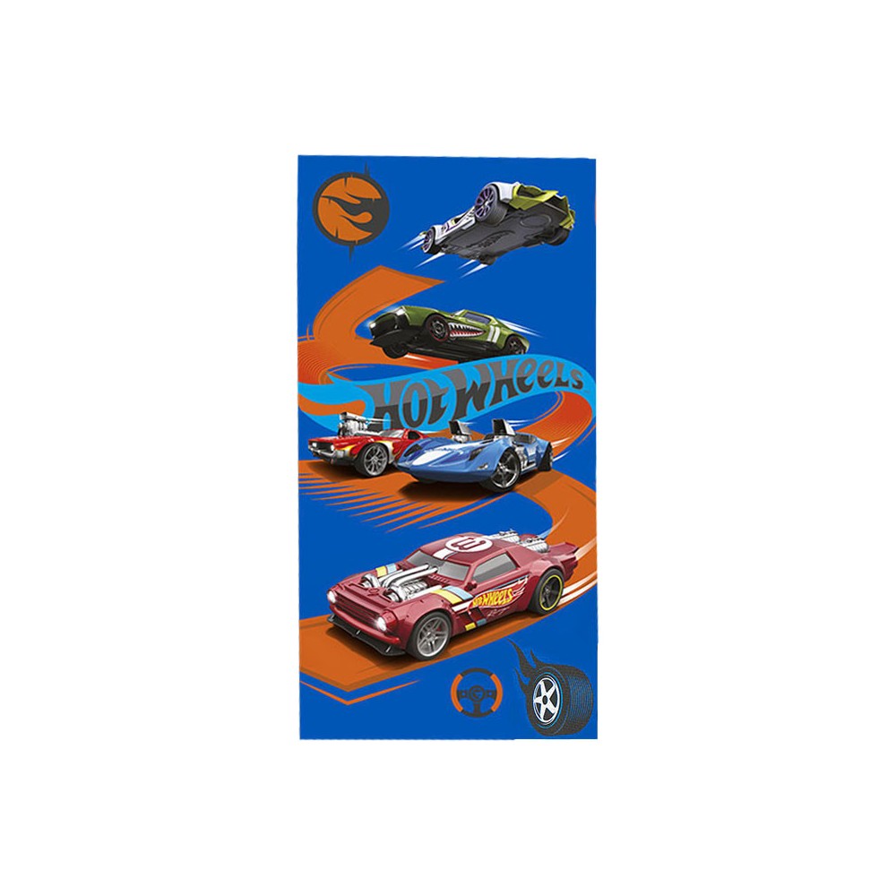 Hot Wheels Paw-fect bath towel, beach towel 70x140cm
