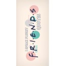 Friends Quotes bath towel, beach towel 70x140cm