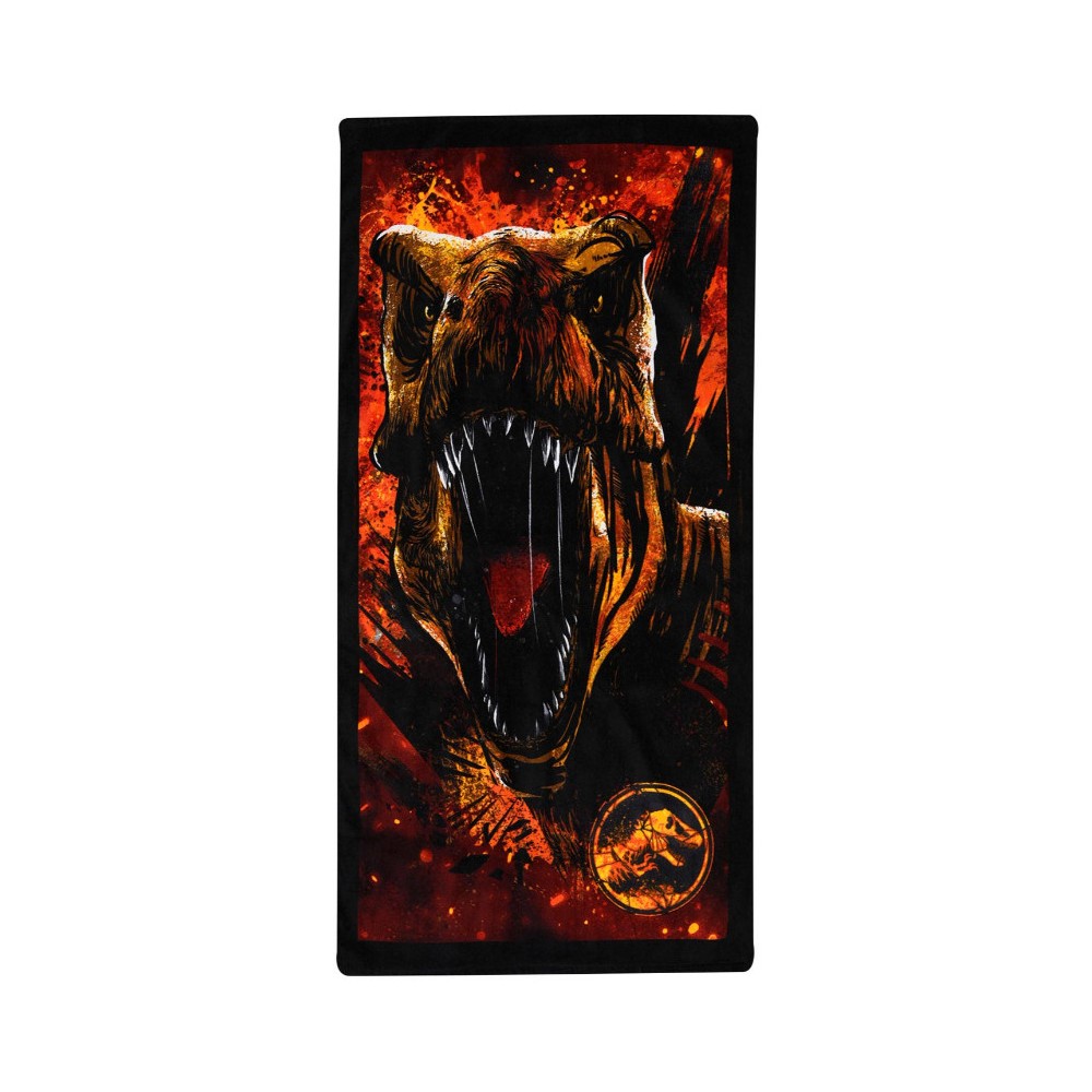 Jurassic World Claws of Chaos bath towel, beach towel 70x140cm