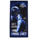 Jurassic World Hey Blue bath towel, beach towel 70x140cm
