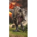 Jurassic World Volcano bath towel, beach towel 70x140cm