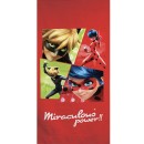 Miraculous Ladybug Power bath towel, beach towel 70x140cm (Fast Dry)